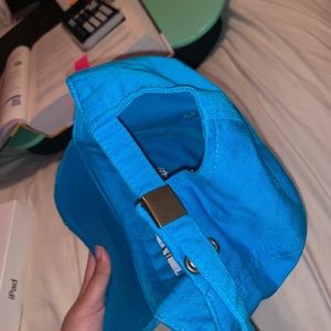 KBethos Vintage Accessories - Blue Embroidered Hat KBethos Vintage Accessories - Blue Embroidered Hat